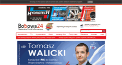 Desktop Screenshot of bobowa24.pl